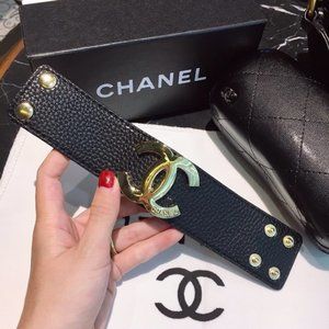 Leather Authentic Bracelet Black